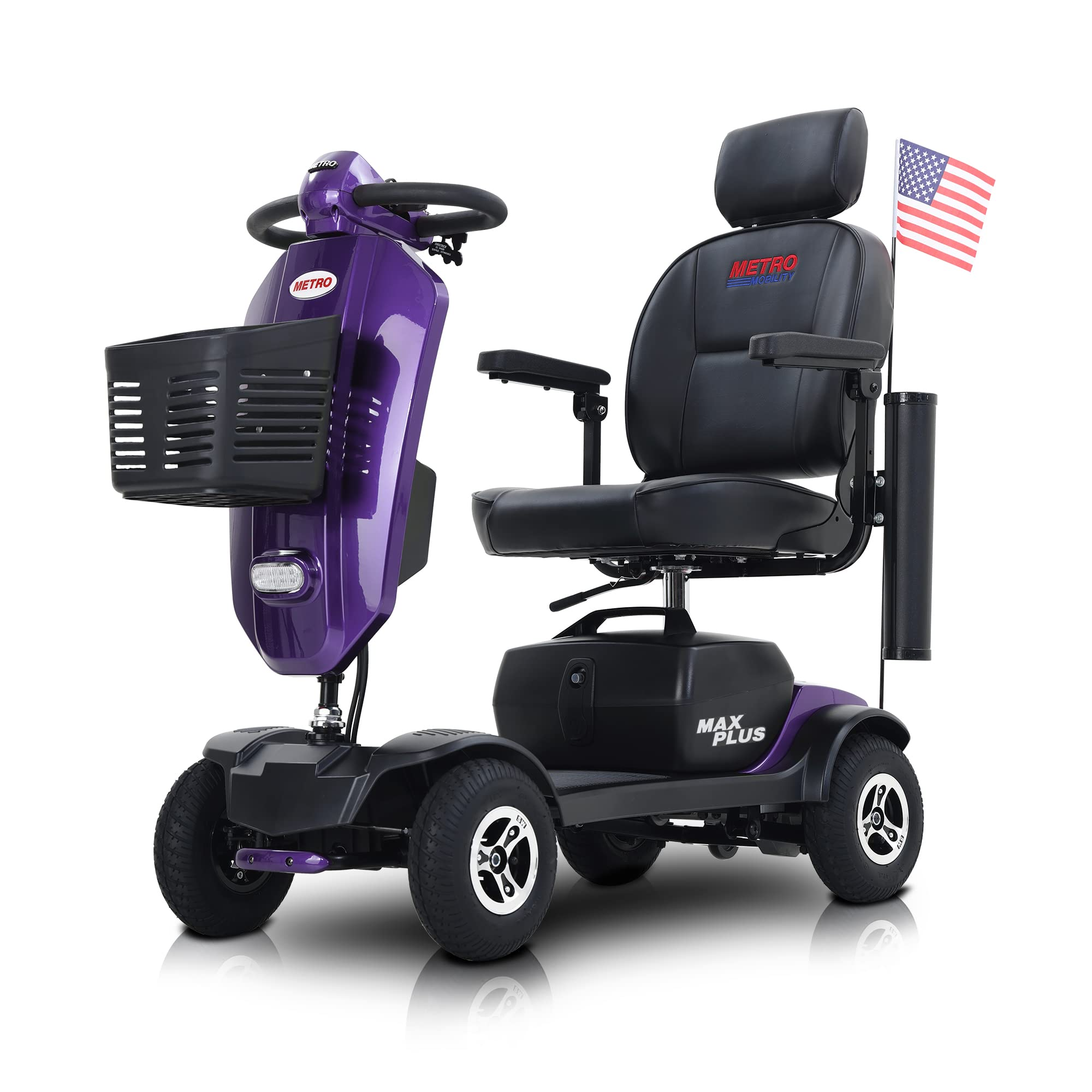 【Sports&Outdoors】Electric Mobility Scooter for Adults Wheelchair Device for Travel, Elderly