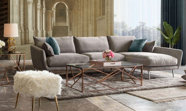 Vantage Feather Down Sectional Sofa