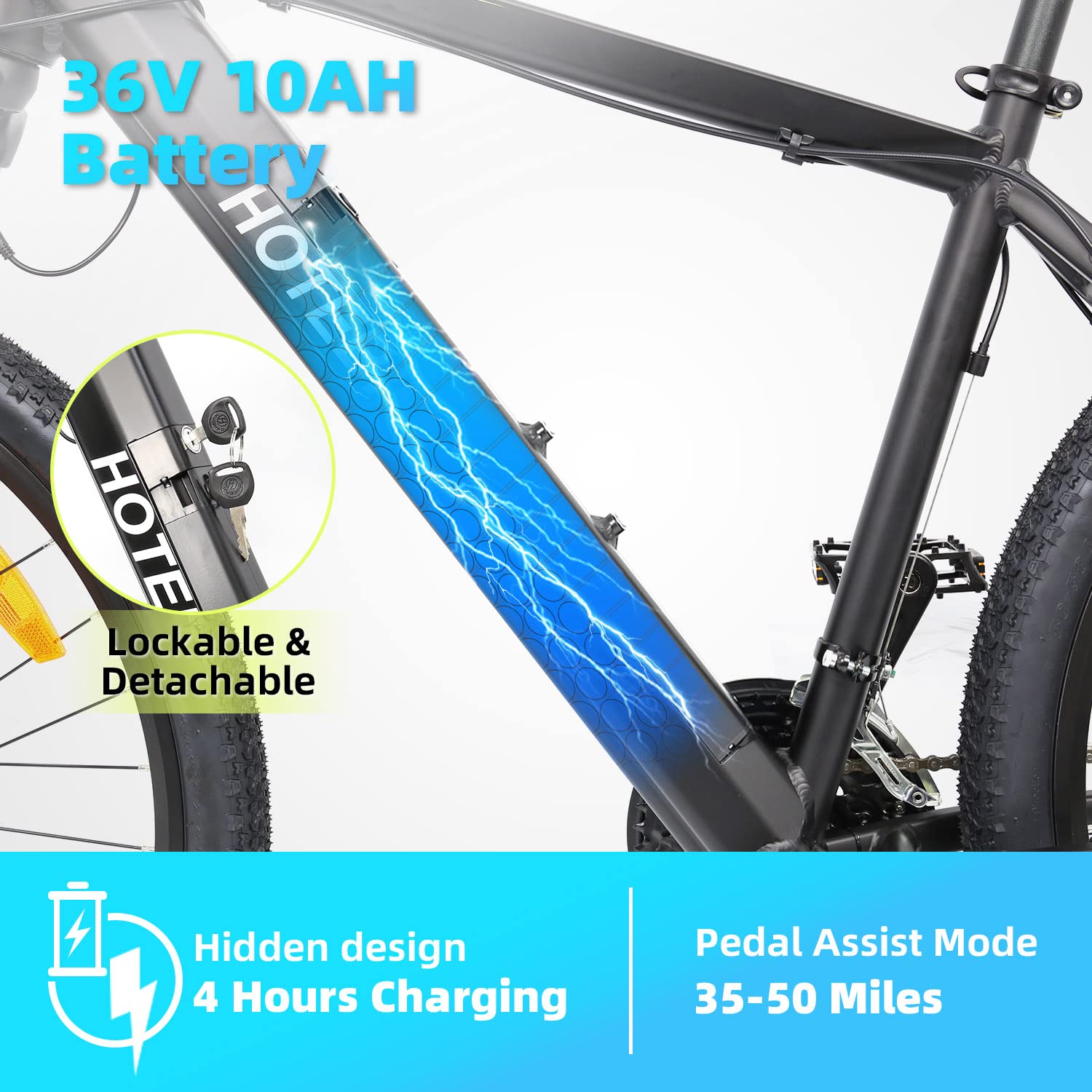 【Sports&Outdoors】Electric Bike 26