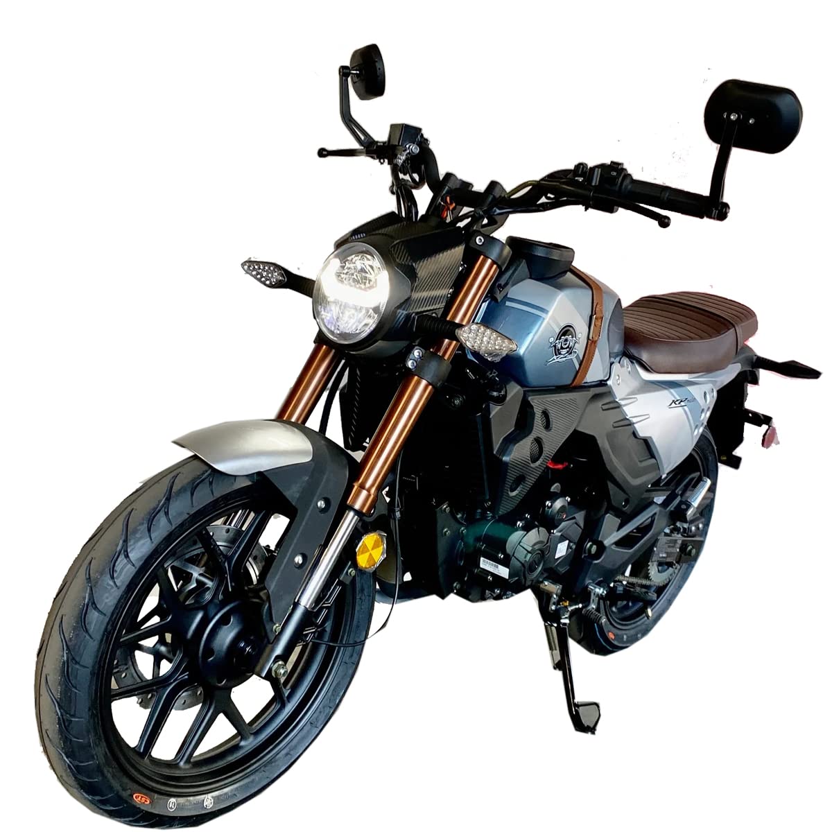 【Sports&Outdoors】X-PRO Lifan KPM 200 Adult Motorcycle 200cc Gas Street Motorcycle Electric Fuel Injection